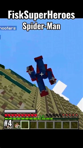 Spider-Man || Probando Trajes de FISK'S SUPERHERO MOD (Java 1.7.10) #minecraft #minecraftmods