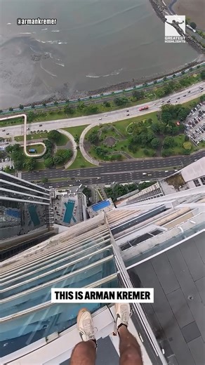 Breathtaking base jump from incredible heights 😬😱 | GreatestHighlights