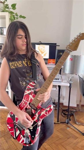 “GO AHEAD AND JUMP” COVER YOUNG EDDIE VAN HALEN, #youngtalent #vanhalen #legend