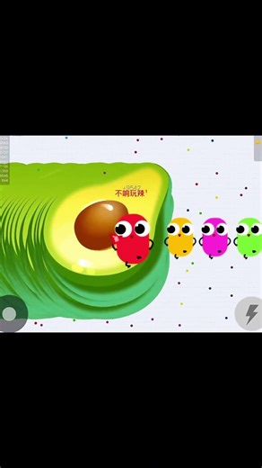 超大食物！看小蛇如何稱霸全場 #貪食蛇之王 #funny #foryourpage #games