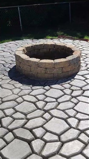 POV: Patio Paver Makeover | Light Charcoal Concrete Paver Stain + Easter Sale