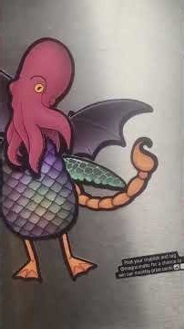 Construct a Cryptid - Day 03 - Deep Sea Lurker