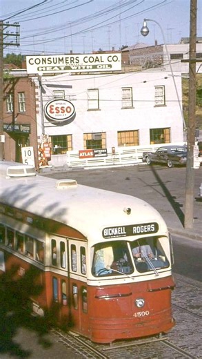Rogers Road on Instagram: "The footage is from the summer of 1973, when Richard Glaze took his 16 mm camera to the Borough of York and filmed PCC streetcars on the ROGERS ROAD line 🚋🎥 — a classic slice of TTC history. 📍 The Rogers Road streetcar was a beloved Toronto line that served the community from 1924 until its final run on July 19, 1974, connecting Oakwood/St. Clair to the Bicknell Loop and, during rush hours, all the way to St. Clair Station. Huge thanks to everyone who helped bring t