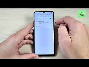 How to Turn On Mobile Hotspot Samsung Galaxy A42 5G