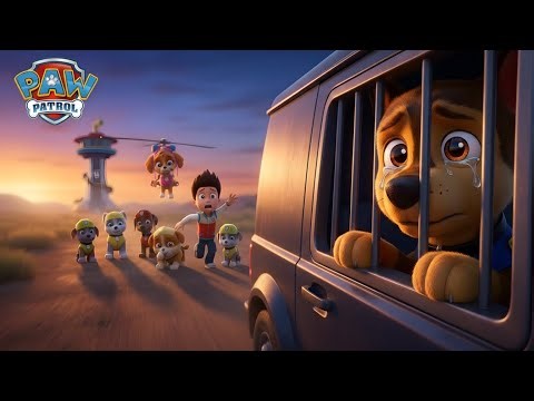 PAW Patrol Says Goodbye to Chase 💙 | The Most Emotional Pup Farewell Ever | The police take him away