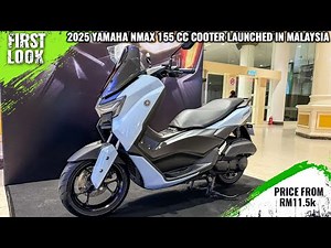2025 Yamaha NMax 155 ABS Scooter Launched At Malaysia - Price From RM11.5k - First Look