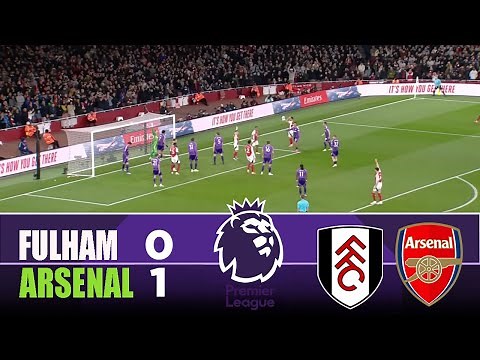 FULHAM vs ARSENAL 0-1 | 2025 Premier League | Match Highlights