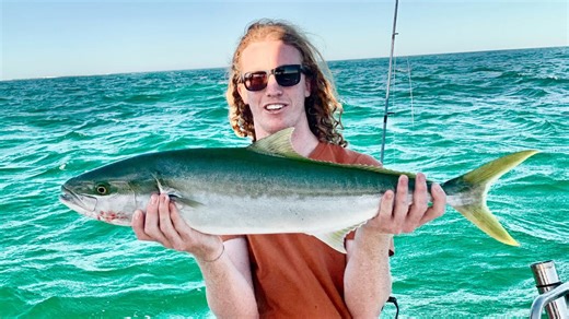 Fishing remote reefs for top water eats