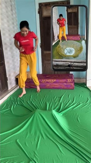 Tutorial 🎬 Hana woke up because the fish jumped into Hana's house