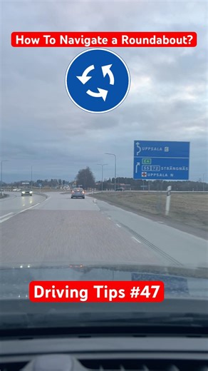 roundabouts driving lesson! how to drive a roundabout?
