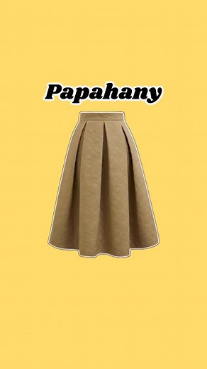 Basic Pleated Skirt Pattern Design Techniques: An A-to-Z #sewing #fasion #design | PapaHany