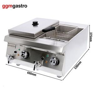 [Hot Item] Indoor Countertop/Table Presto Industrial, Commercial Large Double Tank Electric Deep Fryers
