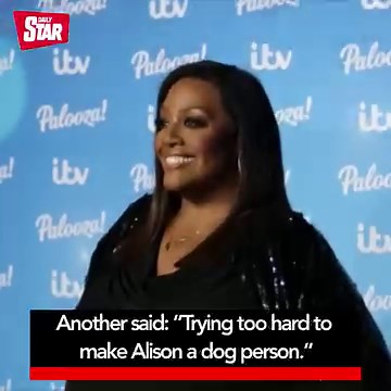 Some fans claimed that Alison was not a natural with dogs. | Daily Star