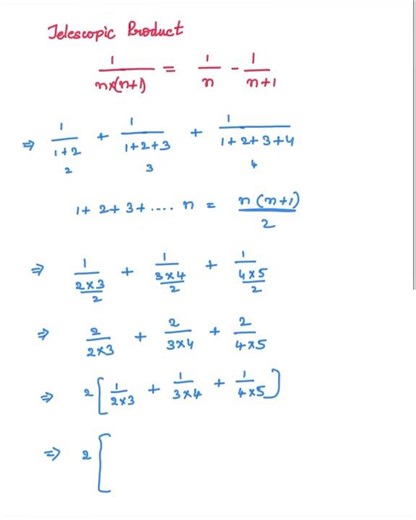 Telescoping Sum Trick! 😱 #maths #education #mathematics #algebra #shorts