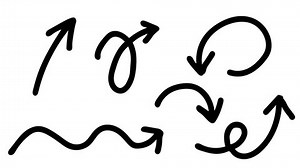 Hand Drawn Animation Arrow Symbols Stock Footage Video (100% Royalty-free) 1033399811 | Shutterstock