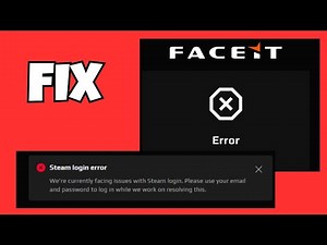Fix FACEIT Steam Login Error | Steam Authentication Failed (2025 Working Fix)