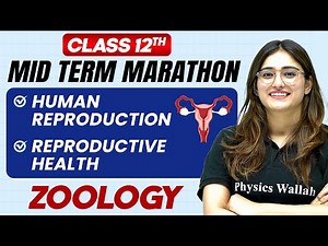 Complete CBSE Zoology - Class 12th | MID Term in One Shot | Marathon Series 🔥