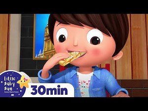 Pizza Song! Food Songs | +More Nursery Rhymes & Kids Songs | ABCs and 123s | Little Baby Bum