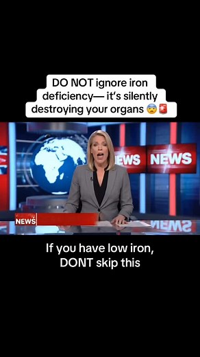 Severe iron deficiency is slowly destroying your organs?!  • • • • • • #irondeficiency #mineraldeficiency #lowiron #health #usa #healthtips #anemia | Healthywises | Facebook