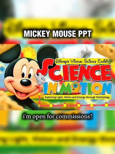 Mickey Mouse-Themed PowerPoint Presentation