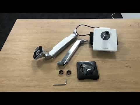 Bras Humanscale : Bras articulé pour écran et pc portable accessible