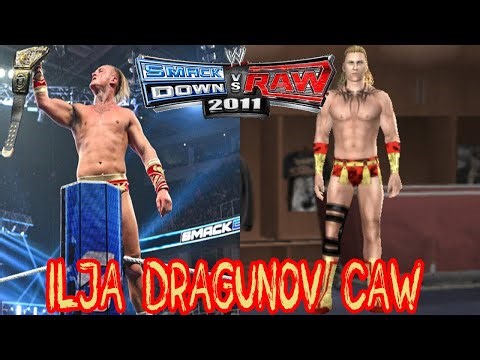 WWE SvR 2011 Ilja Dragunov CAW PSP