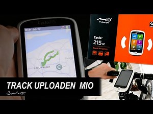 Hoe moet je een GPX route track uploaden op je Mio Cyclo