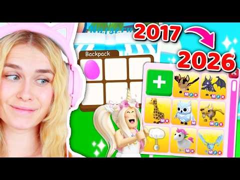 My Adopt Me Inventory After 9 Years Of Playing..