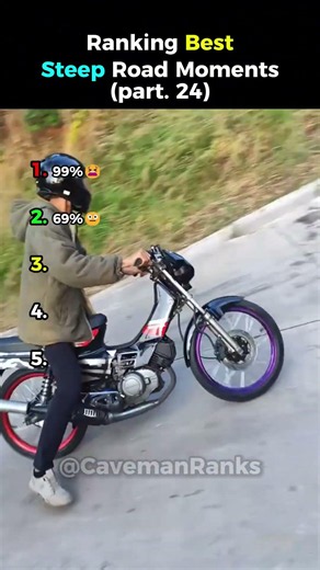 Ranking Best Steep Road Moments Part 24 🤣