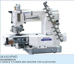 [Hot Item] High-Performance 4-Needle Cylinder Bed Sewing Machine for Elastiching