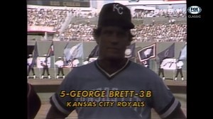 George Brett introduced at the '78 MLB ASG. #Royals This All-Star Classic Replay is airing now on FOX Sports Kansas City. | FanDuel Sports Network Kansas City