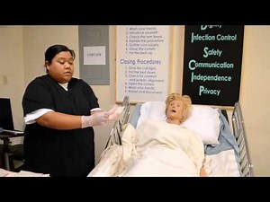 CNA Skill #19 Assist the resident with a bedpan.