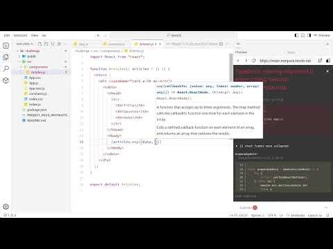 [4] Hackerrank React - Article Sorting