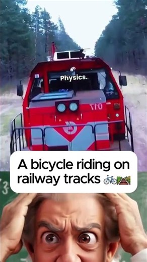 🚲 How a Bicycle Can Ride on Railway Tracks