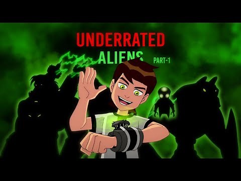 Most Underrated Ben 10 Aliens | Part 1 (Spitter, Buzzshock, Arctiguana & More!
