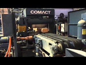 Comact TBL3 Shape Sawing Gang with Profiling Tools in a SYP mill