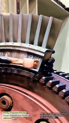 Rotating Component Balancing Process | Industrial Rotor Precision Adjustment