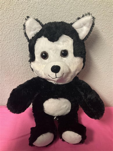 Classic Toy Co Restored Black and White Plush Wolf or Husky Dog Stuffed Animals Plush Toys Gifts for Boys Girls - Etsy