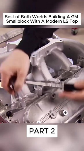 147K views · 1.4K reactions | Last part: Best of Both Worlds Building A GM Smallblock With A Modern LS Top | enginebuild car | Facebook