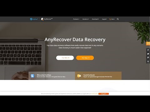 El mejor software de recuperación de datos en 2021 - AnyRecover