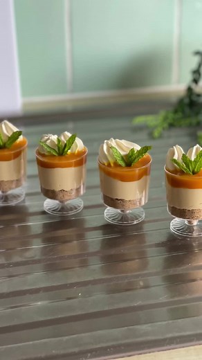 Mango Dessert Shot Glasses: Sweet Delights in Mini Glasses