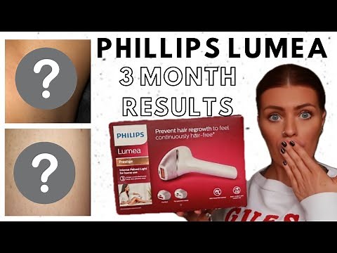Phillips Lumea Prestige Hair Removal - 3 MONTH UPDATE 🧖🏻‍♀️📸 - with pics!