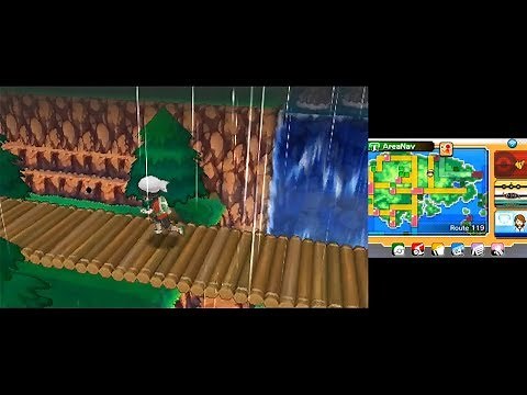 Pokémon Omega Ruby [Part 29: Route 119's Rainy Wilderness] (No Commentary)