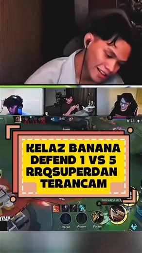 JUST SIR AP RRQ BANANA IS BACK 🎥🎬 #mobilelegends #mplid #RRQBANANA #rrqxinn #mplseason12