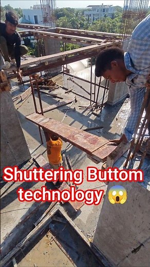 Selab Buttom Beam Warking Technology 😱#shuttering #Buttom #Beam #construction #plywoodwork #trial