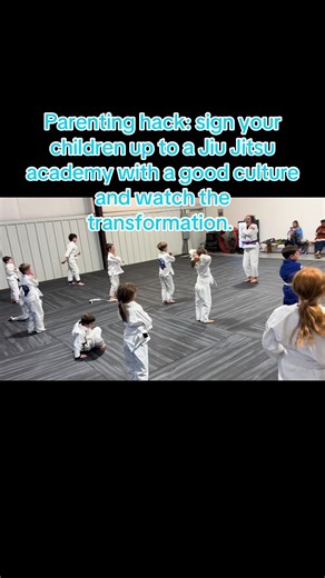 Second only to teaching them about building a relationship with God through Jesus. ##jiujitsu##parenting##faith##discipline##fitness