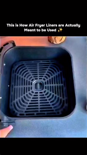 CURIOUS ILLUSION on Instagram: "Air fryer liners work by controlling airflow and heat distribution. Proper placement prevents food from sticking while still allowing hot air to circulate, which is what actually cooks the food evenly. Misusing them can block airflow, reduce efficiency, and even alter cooking chemistry, so it’s not just about convenience — it’s physics in action. Air fryers cook via rapid convection: hot air moves around food to transfer heat efficiently. Liners must allow air pas