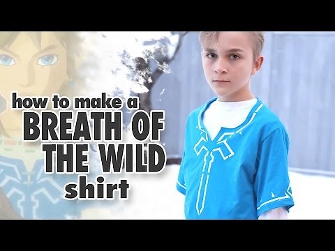 How to make a Champion's Tunic - Link's Breath of the Wild Blue Shirt