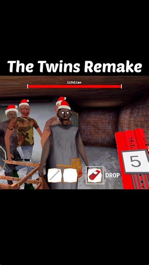 The Twins Remake :)👉💥 All Enemies Takedown☠️ #shorts #granny