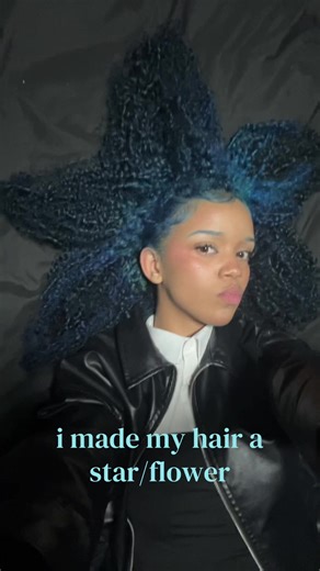 Transform Your Hair into a Star Shape